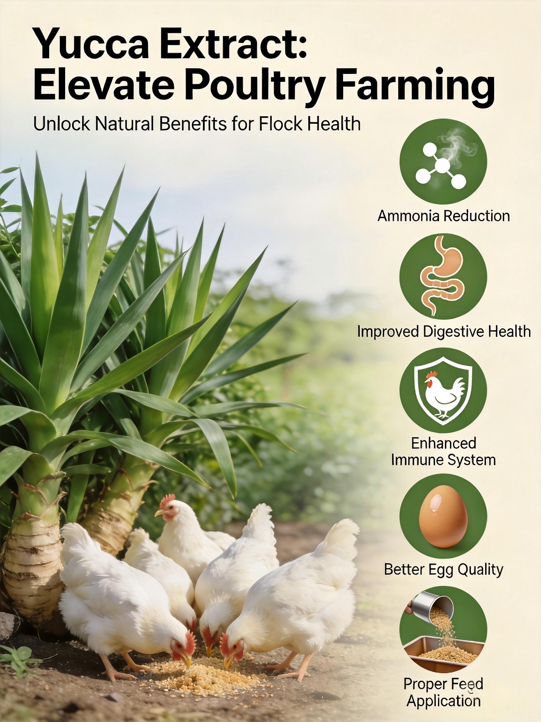 yucca extract poultry farming